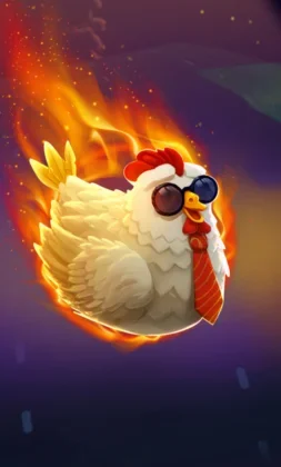 Flaming Chicken Highway Hazard